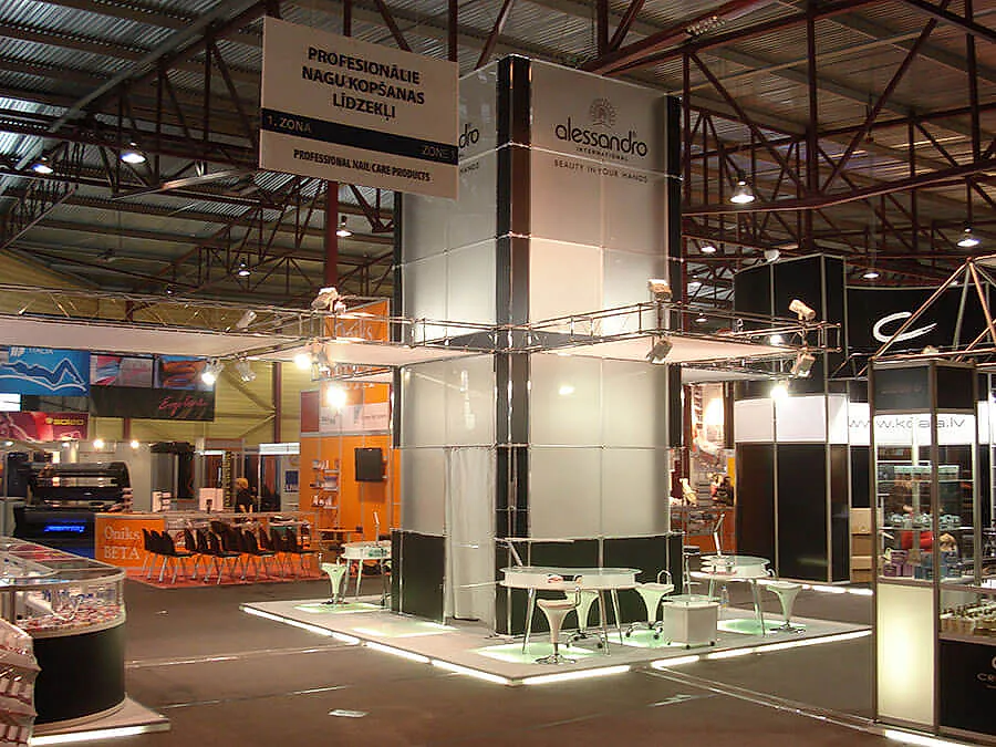 Exhibition system stands