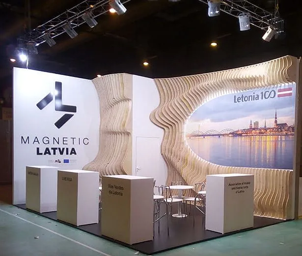 Ekskluzīvie izstāžu stendi un uzstādīšana, LIAA Magnetic Latvia