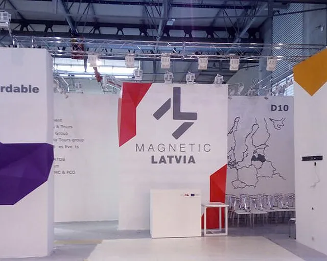 Ekskluzīvie izstāžu stendi un uzstādīšana, LIAA Magnetic Latvia